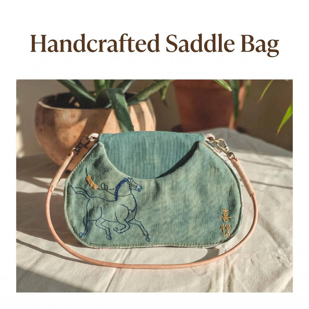 Song-Inspired Saddle Bag