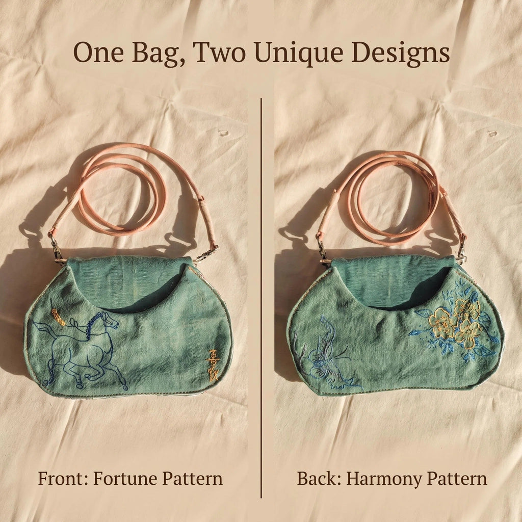 Song-Inspired Saddle Bag