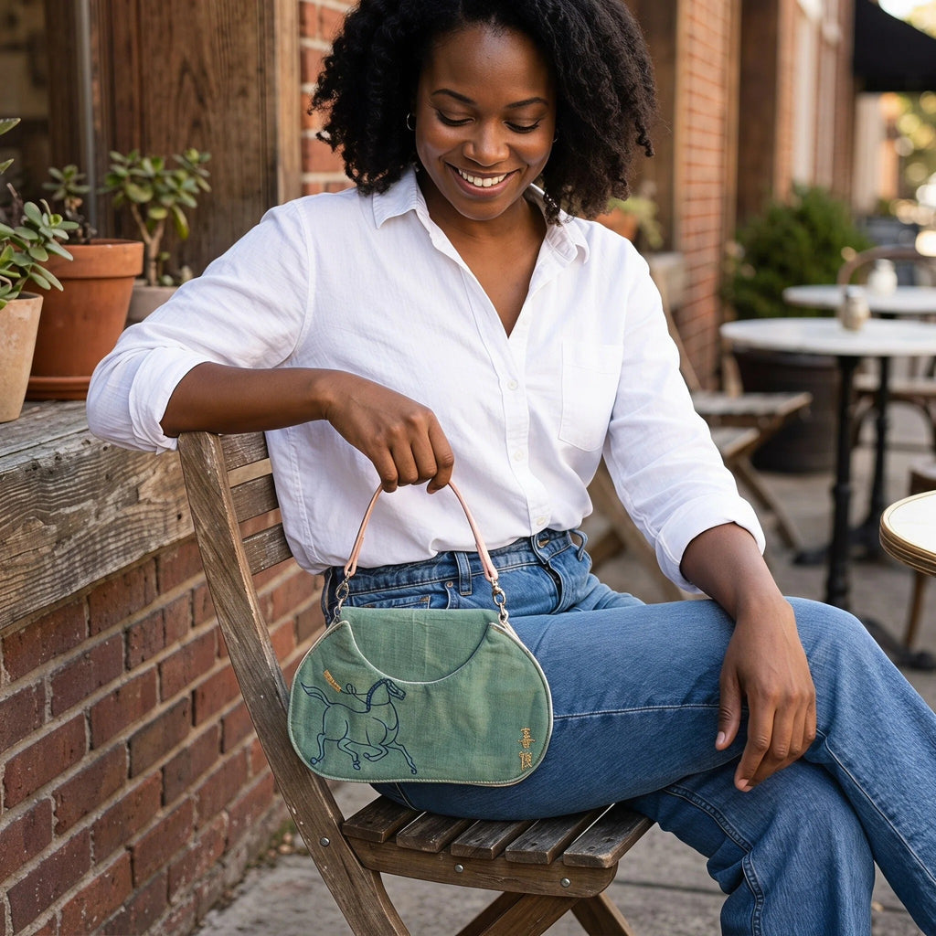 Song-Inspired Saddle Bag