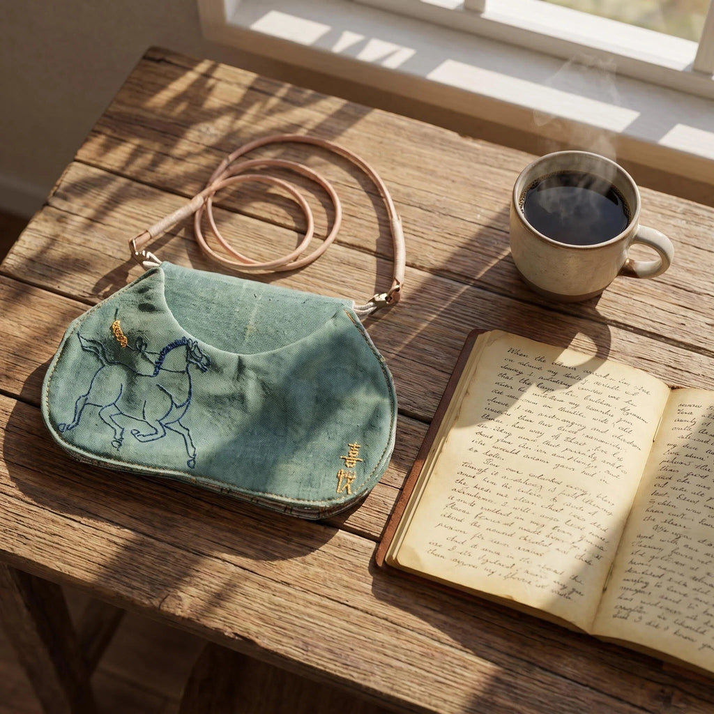 Song-Inspired Saddle Bag